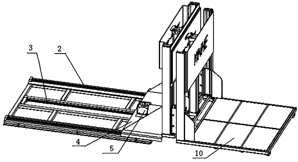 Vehicle-mounted self-lifting object carrying mechanism