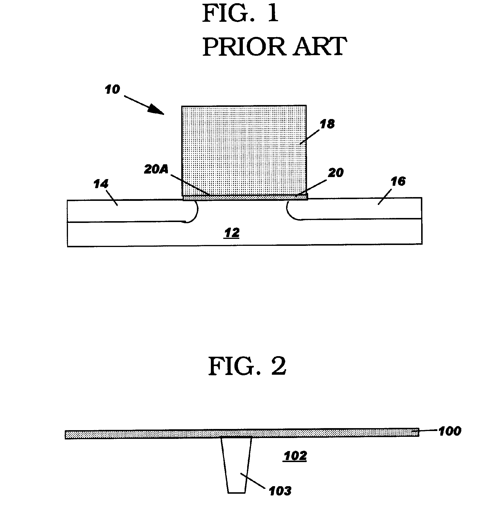 Gate electrode forming methods using conductive hard mask