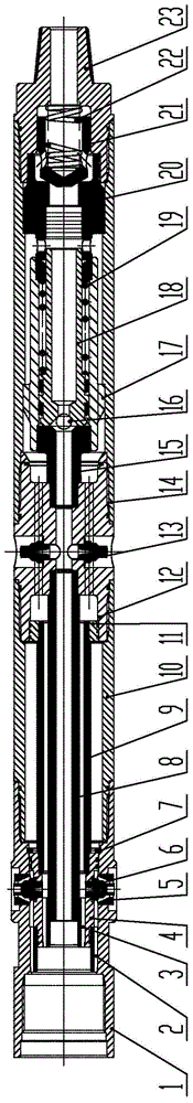 A multi-media separable and confluent ultra-high pressure nozzle