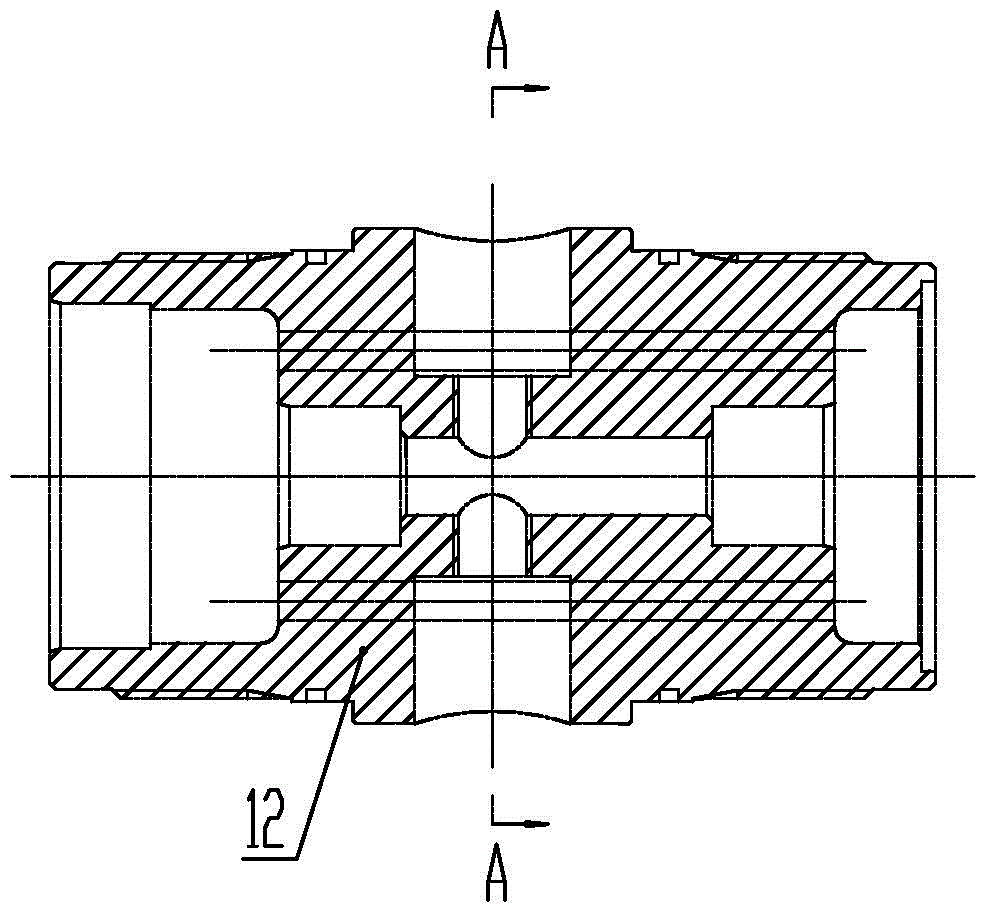 A multi-media separable and confluent ultra-high pressure nozzle