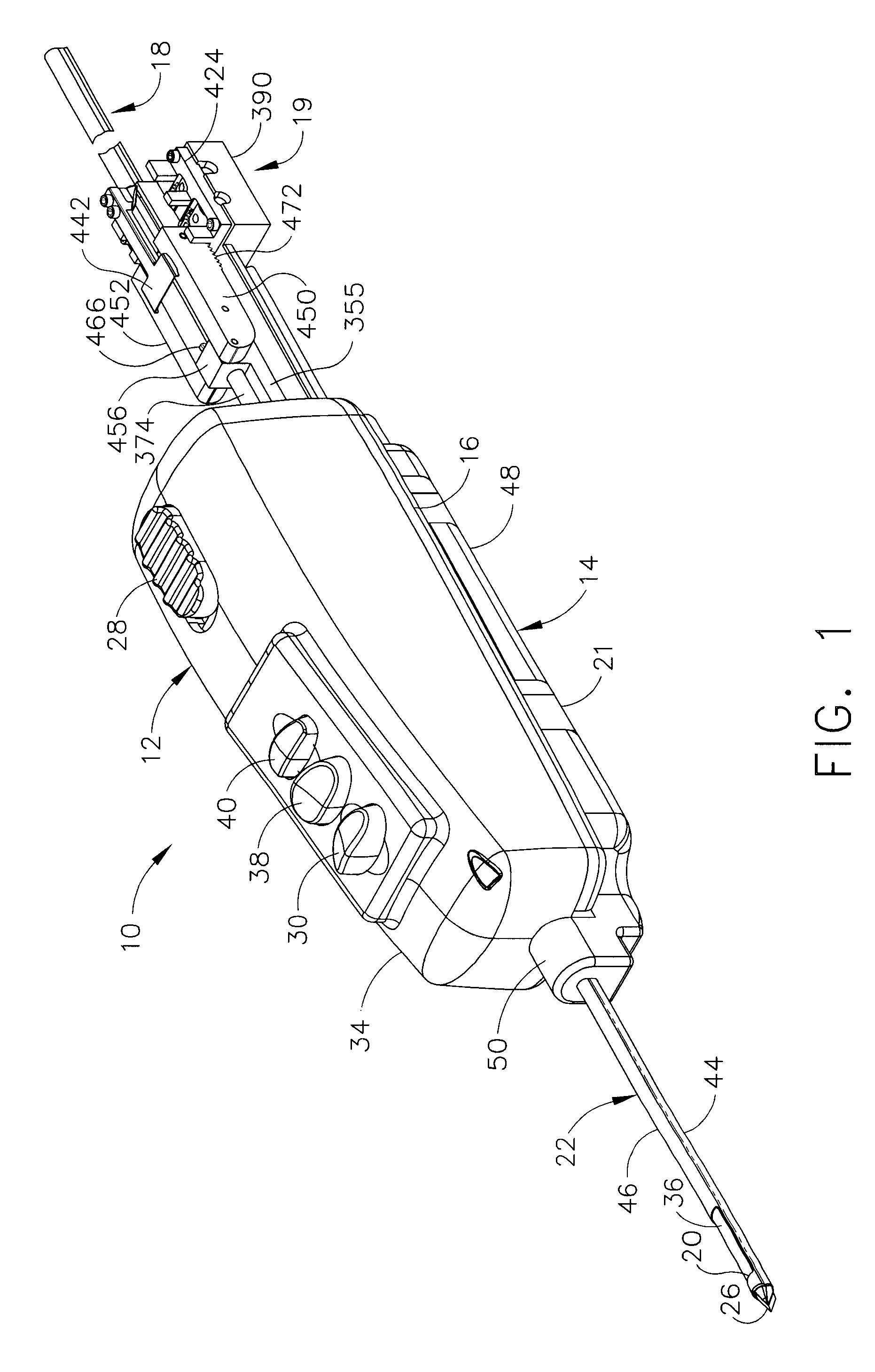 Tissue sample serial capturing biopsy device