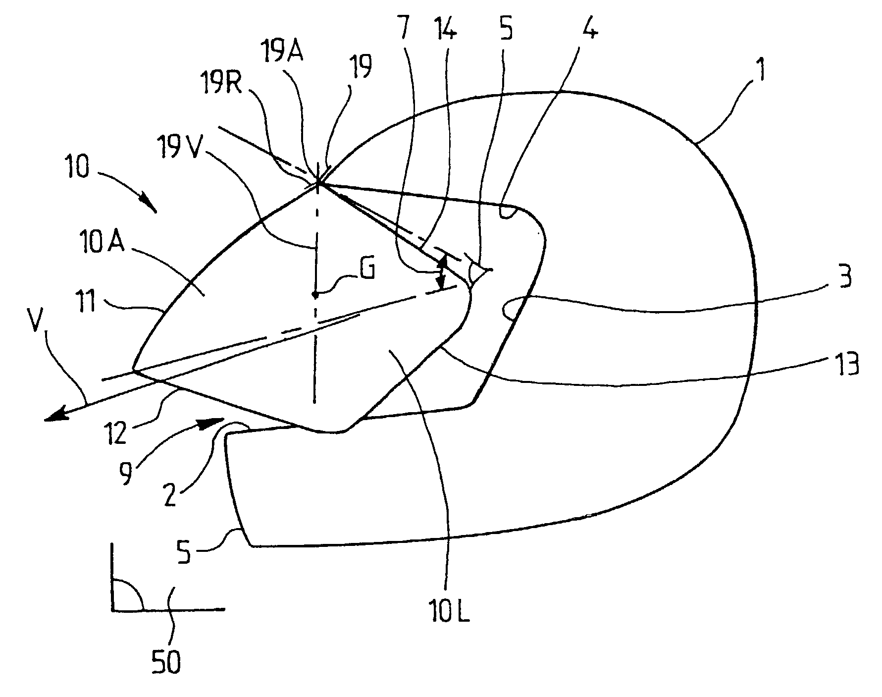 Windbreak eye shield