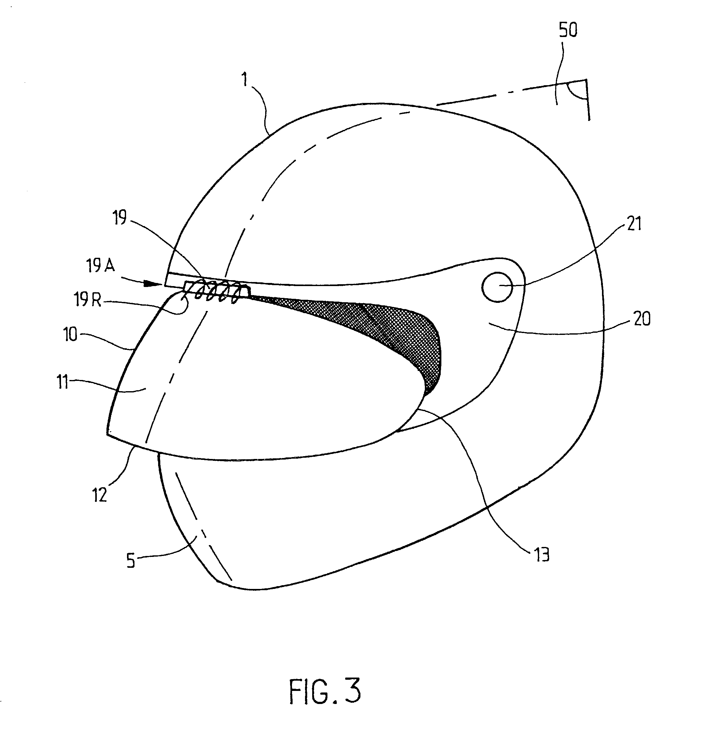 Windbreak eye shield