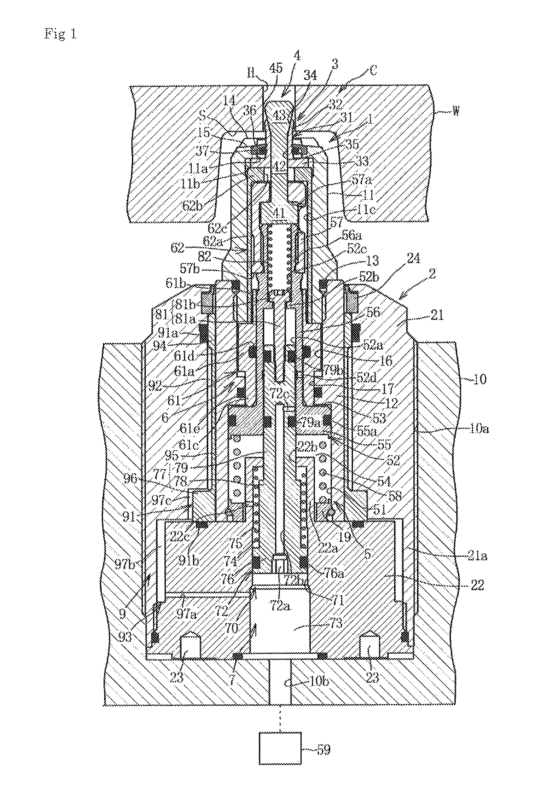 Clamp device