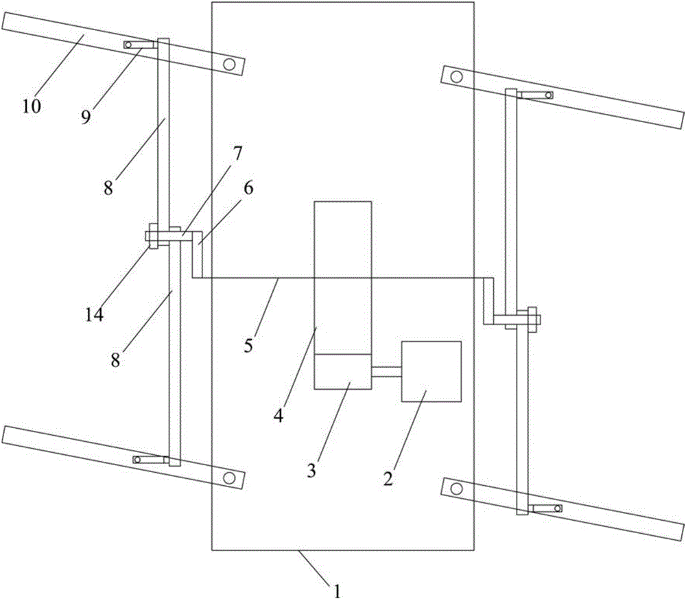 Water cleaning device for landscape architecture