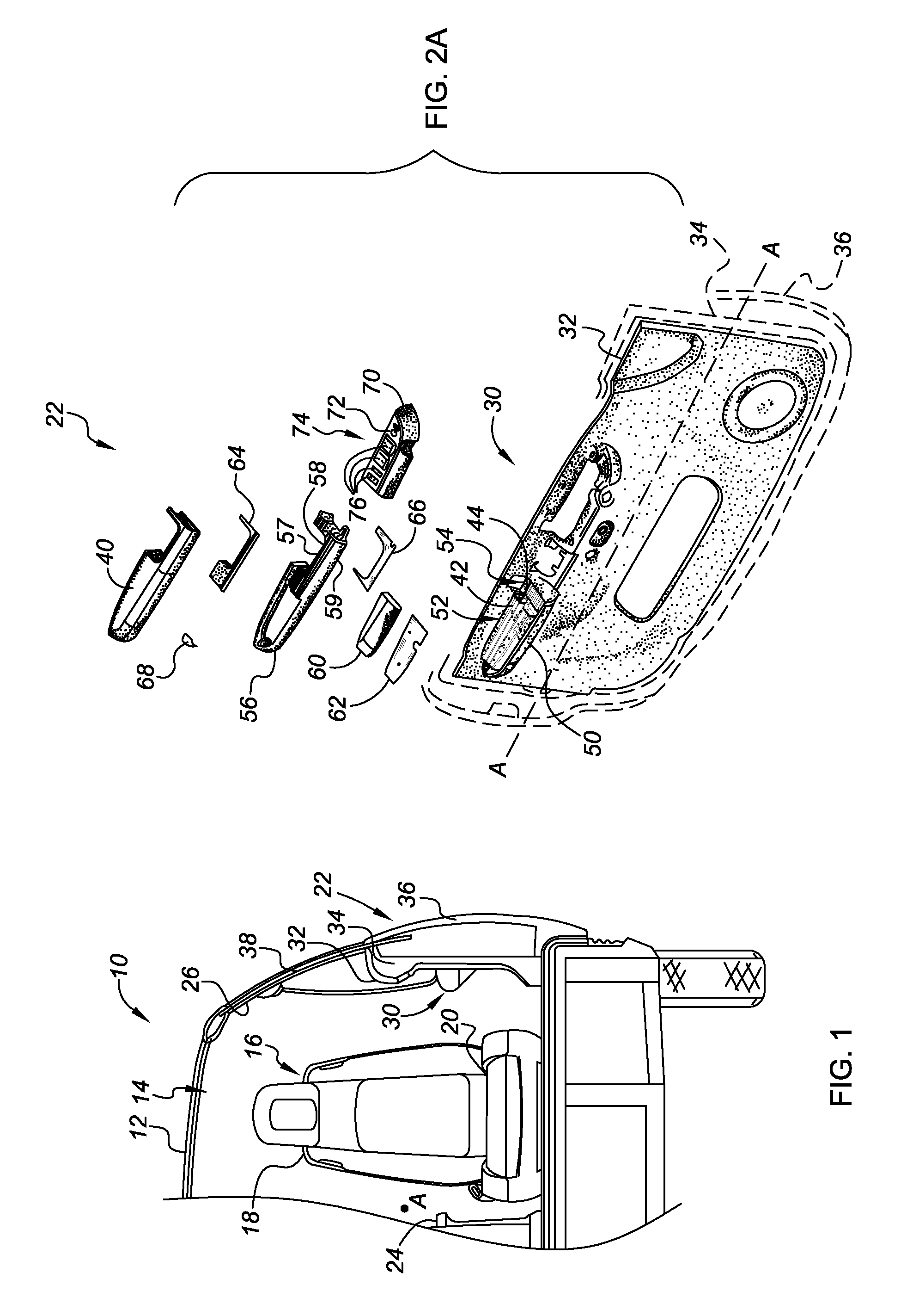 Crushable Armrest Assembly