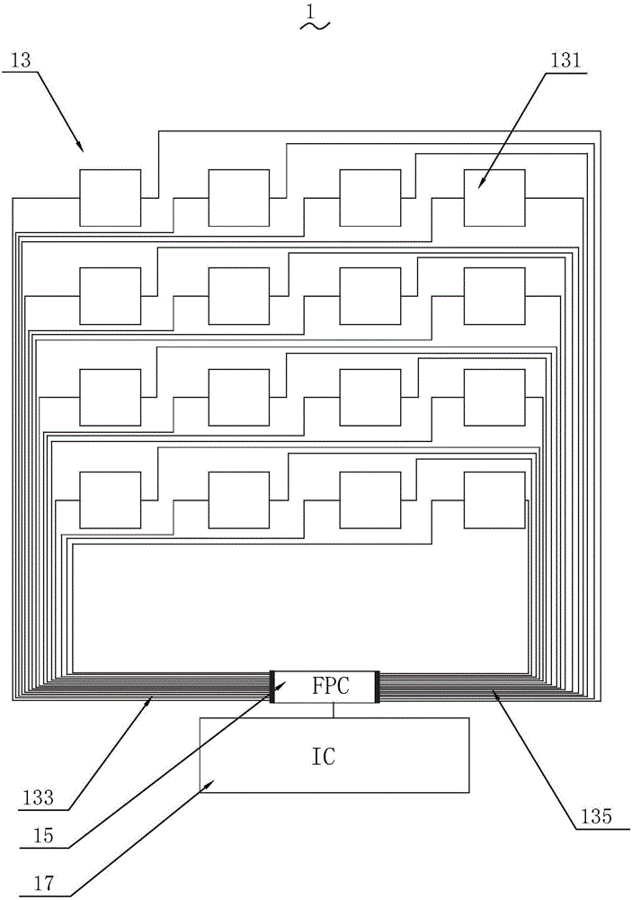 Touch pressed type three-dimensional signal input device, application method and multi-functional touch control panel