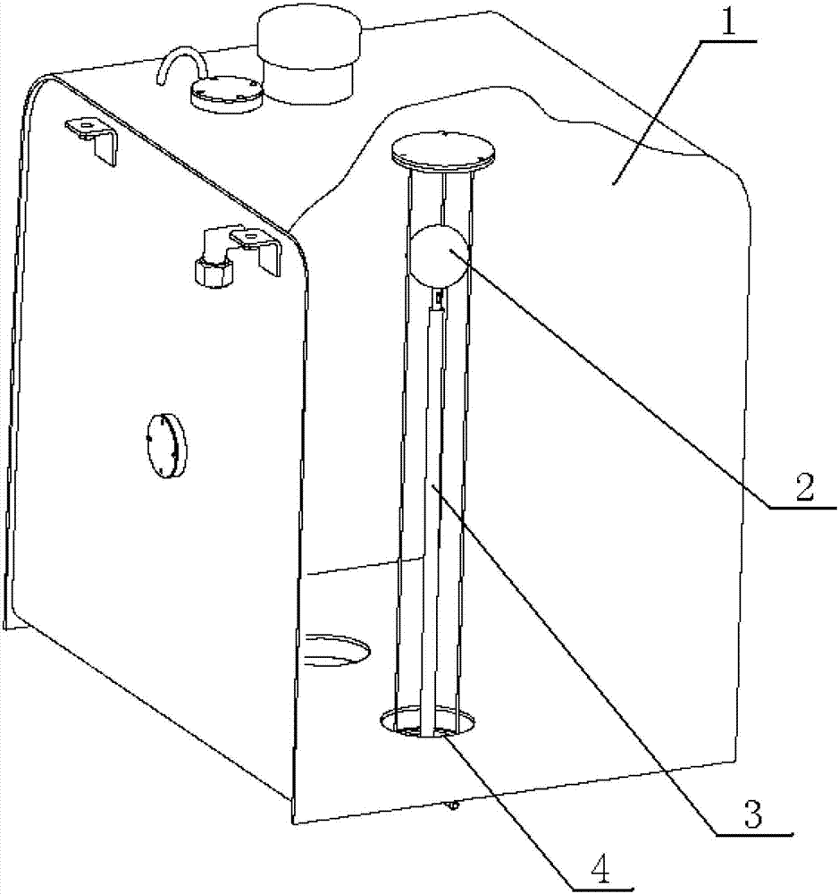 A clean fuel tank and construction machinery