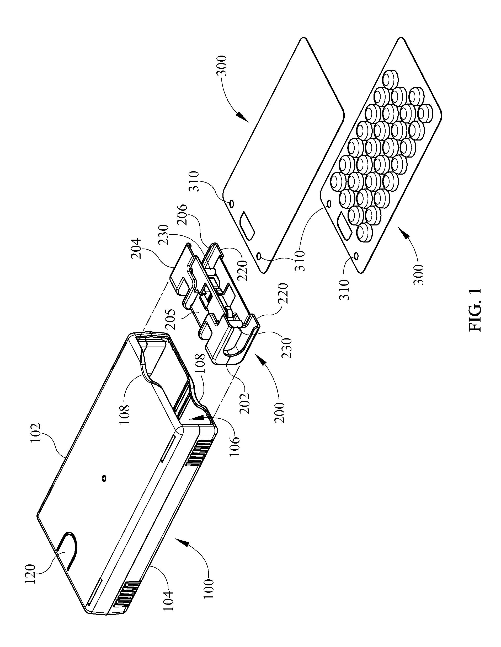 Package for securing a multi-pack traveler component