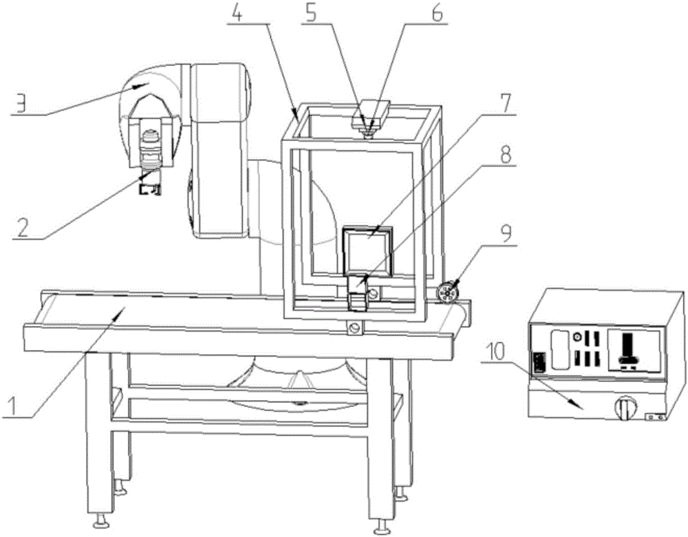 PE bottle detecting and sorting method based on machine vision