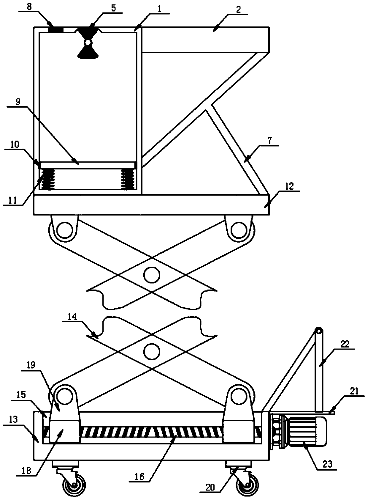 Ceiling putty painting device