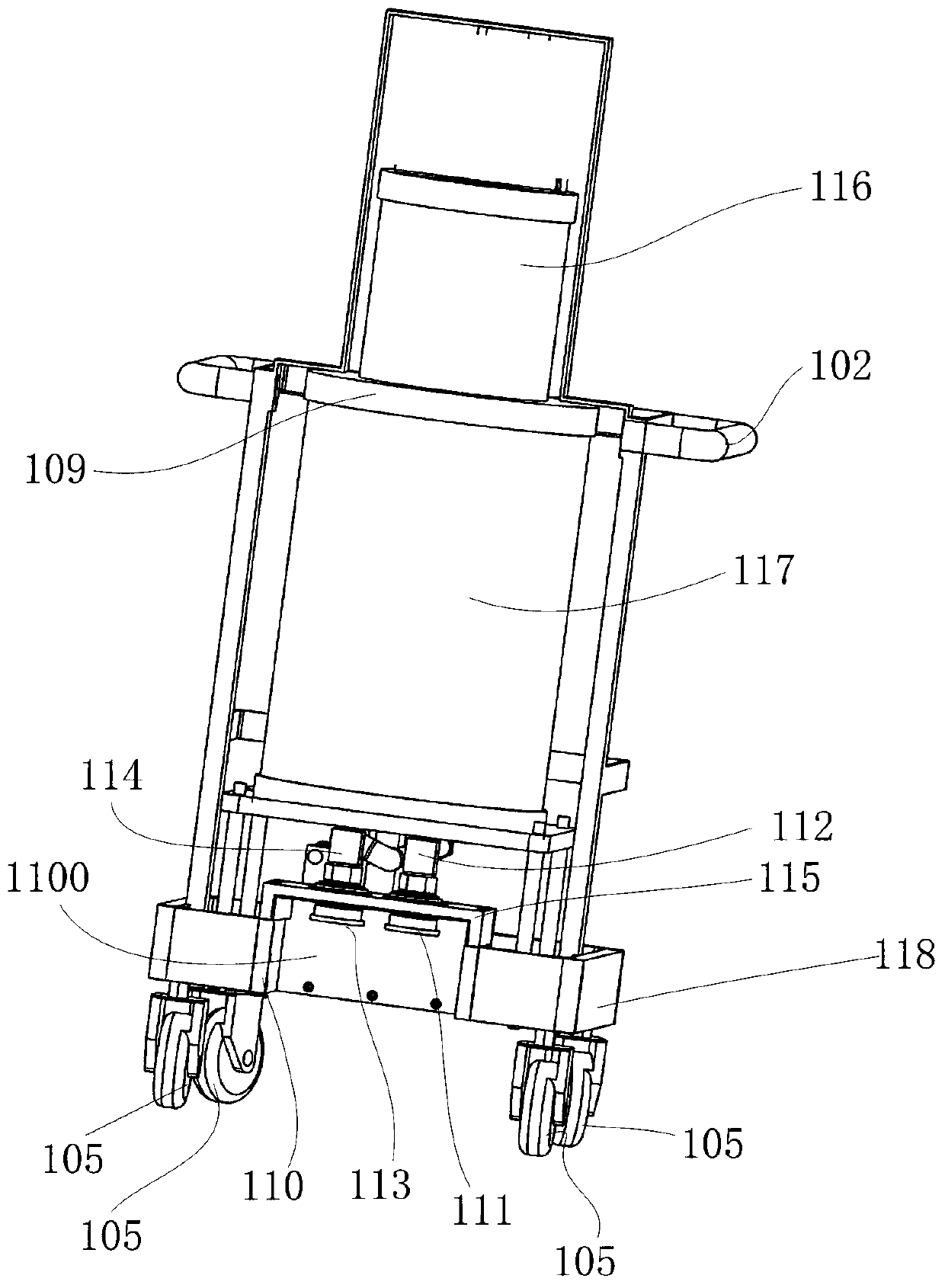 Waste collection equipment and waste collection treatment system