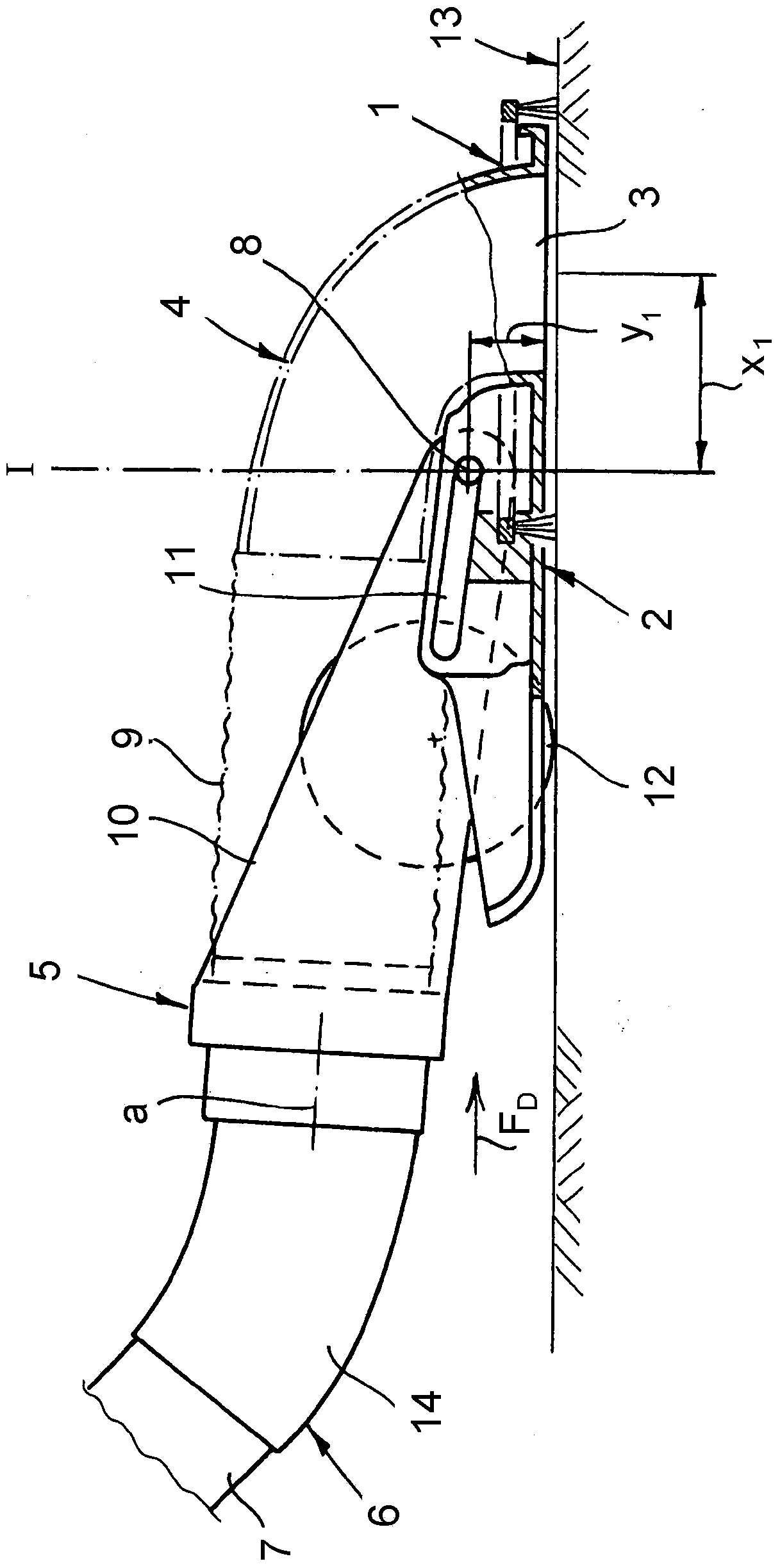 Floor nozzles for vacuum cleaners