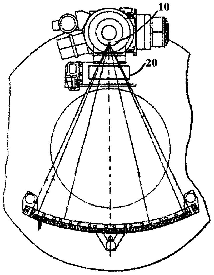 CT (computed tomography) machine and real-time monitoring method for focal point of bulb tube of CT machine