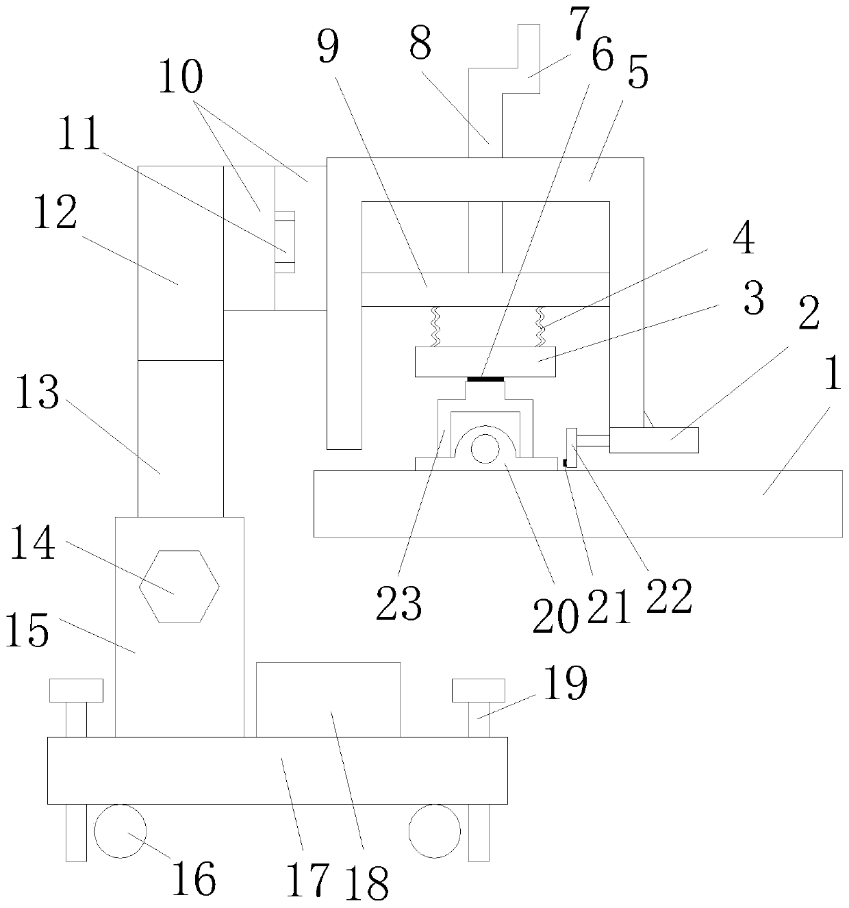 Conveyer installation assisting device