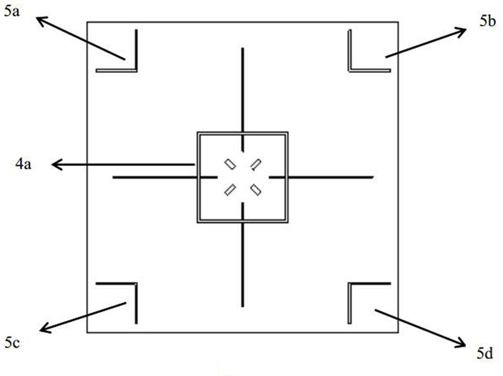 Broadband filtering unit and antenna array