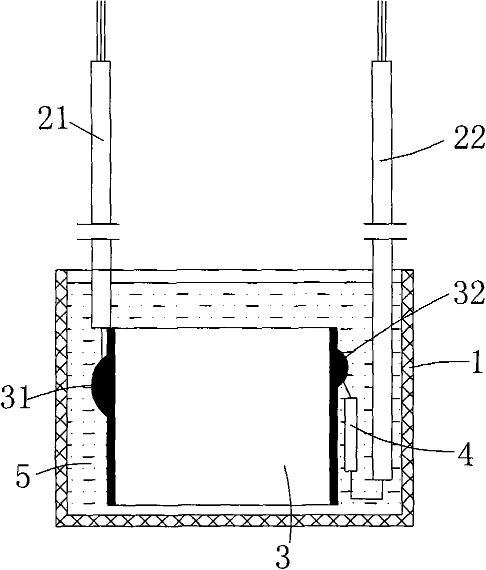 Self healing capacitor with security protection technology