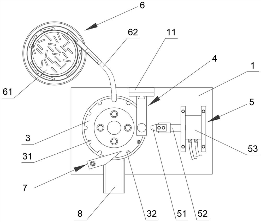 Axial vertical drilling machine