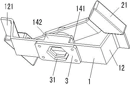 Nut unscrewing device and application method thereof