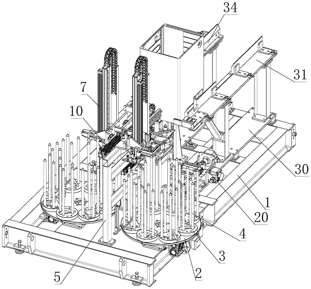 Foot bottom plate riveting machine compatible with different foot bottom plates