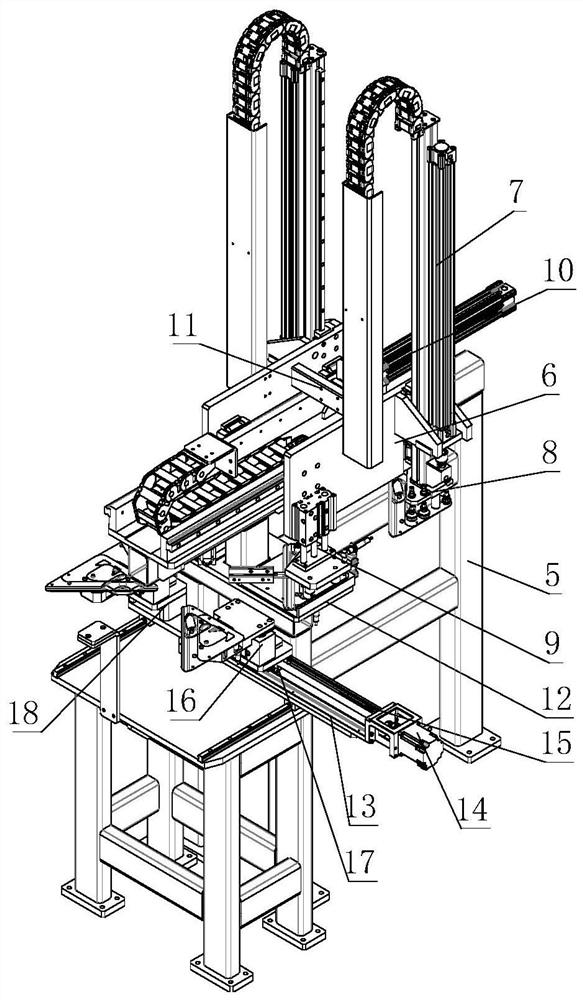 Foot bottom plate riveting machine compatible with different foot bottom plates