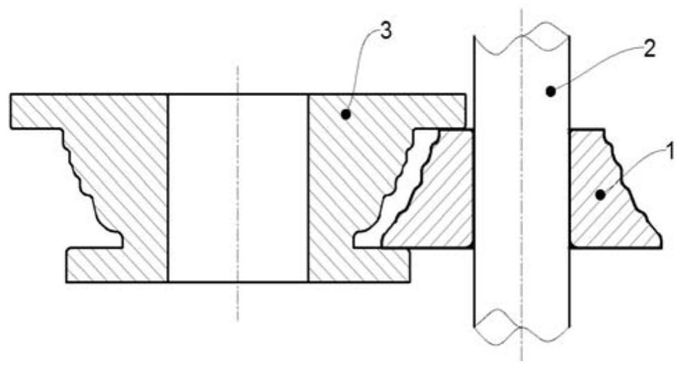 Precise rolling forming method for large Waspaloy alloy casing forge piece