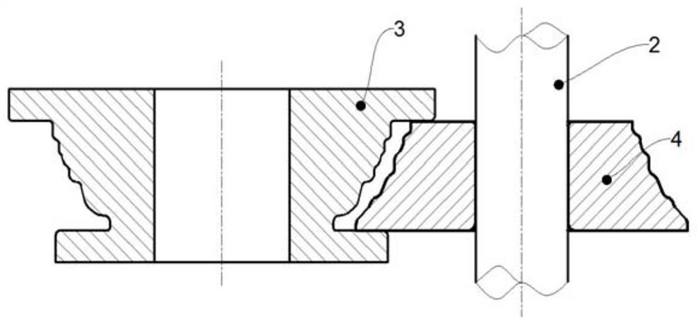 Precise rolling forming method for large Waspaloy alloy casing forge piece