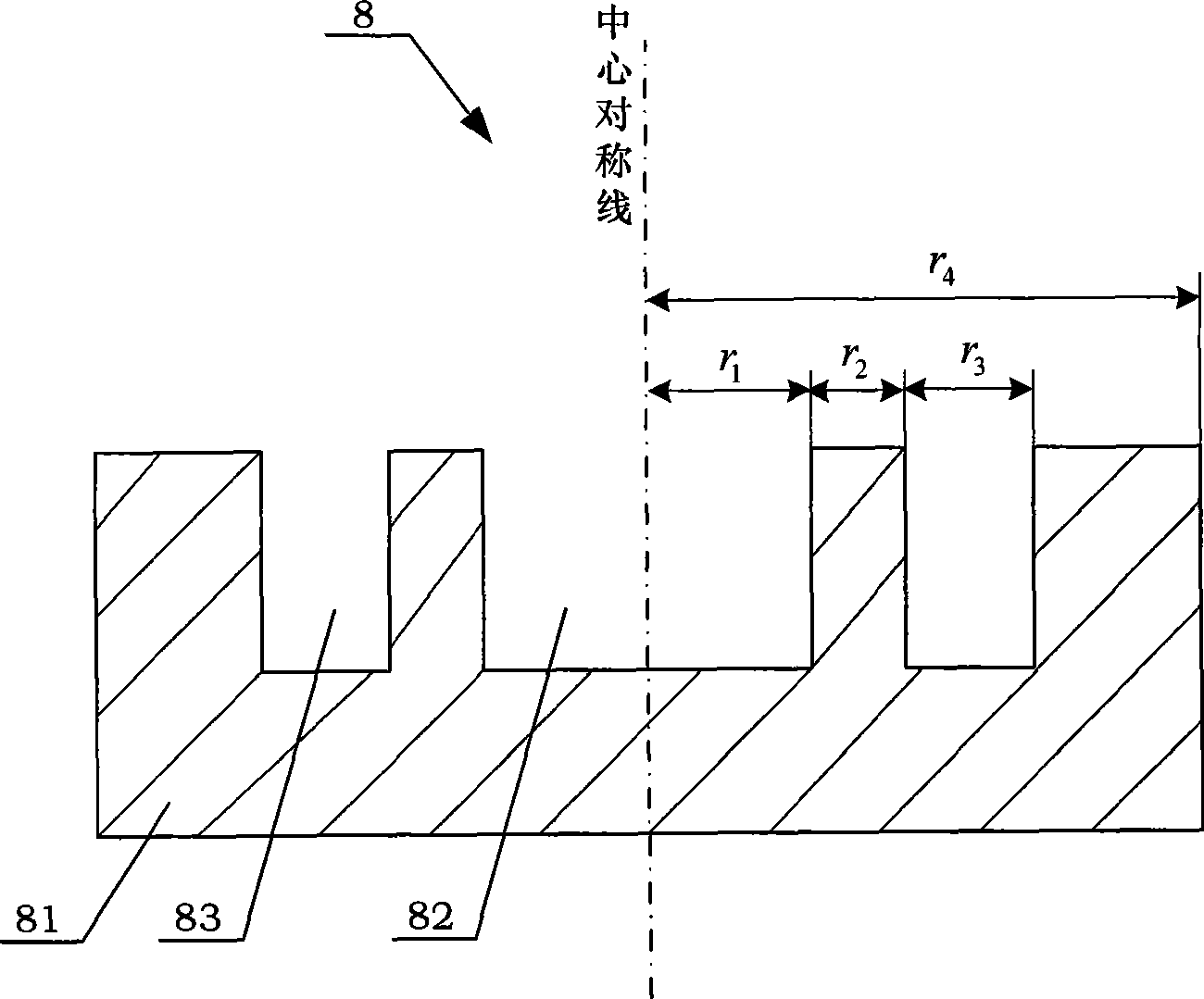 Light path structure suitable for femtosecond laser two-photon mirco-nano processing system