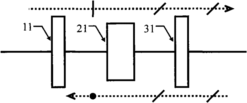 Optical experiment and method for implementing optical isolation in optical fiber communication system and device thereof