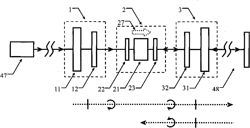 Optical experiment and method for implementing optical isolation in optical fiber communication system and device thereof