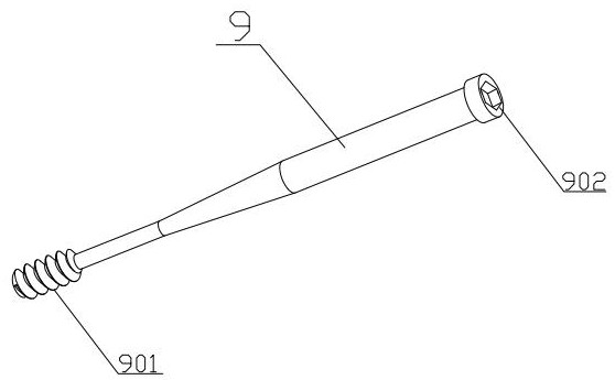 Angle-stabilizing tension lock nail for femoral neck fracture