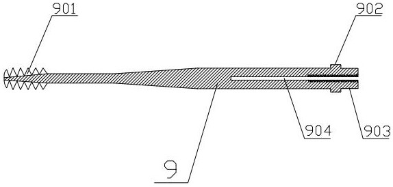 Angle-stabilizing tension lock nail for femoral neck fracture