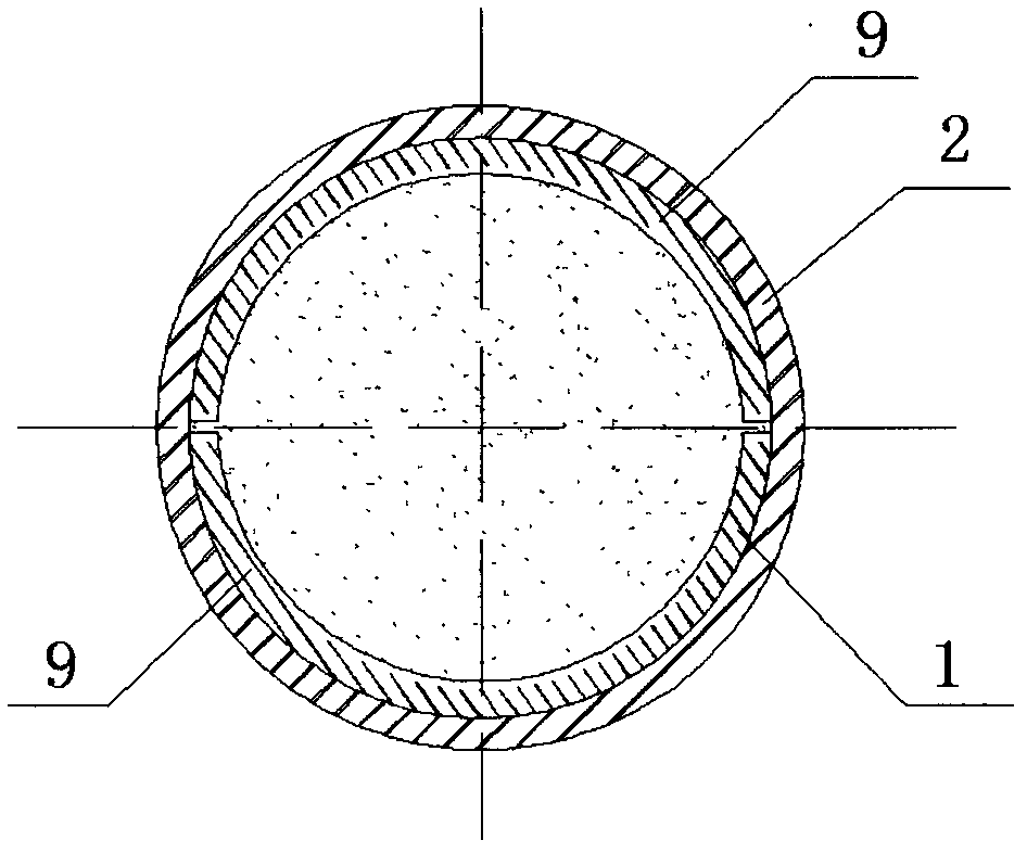 Energy dissipating element of grouting sleeve