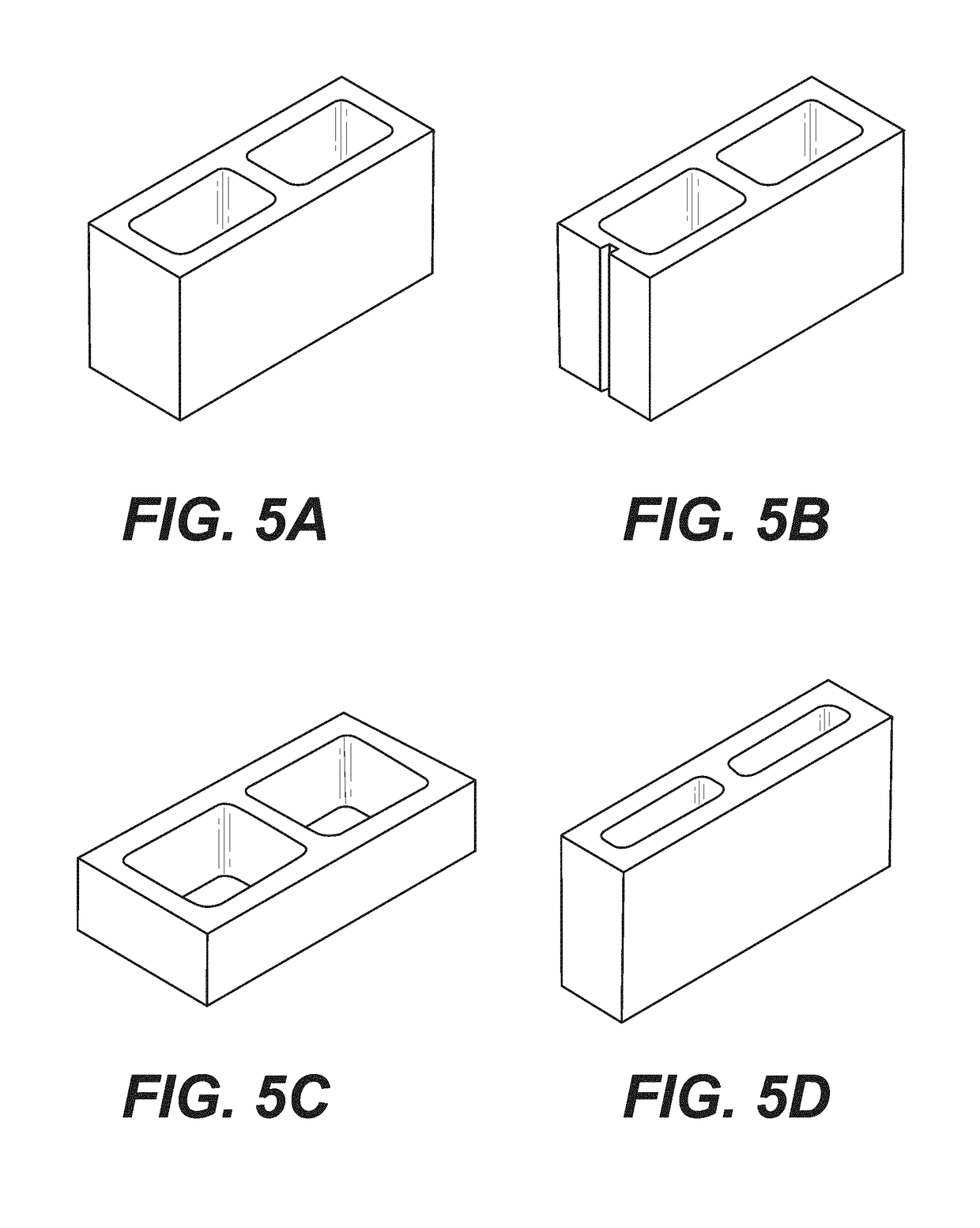 Crumb rubber-containing composites and masonry blocks thereof