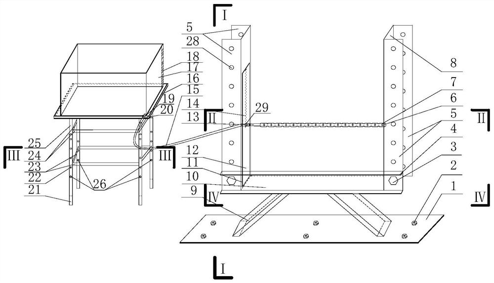 Pressure-adjustable high-precision solid-liquid coupling physical similar material simulation device