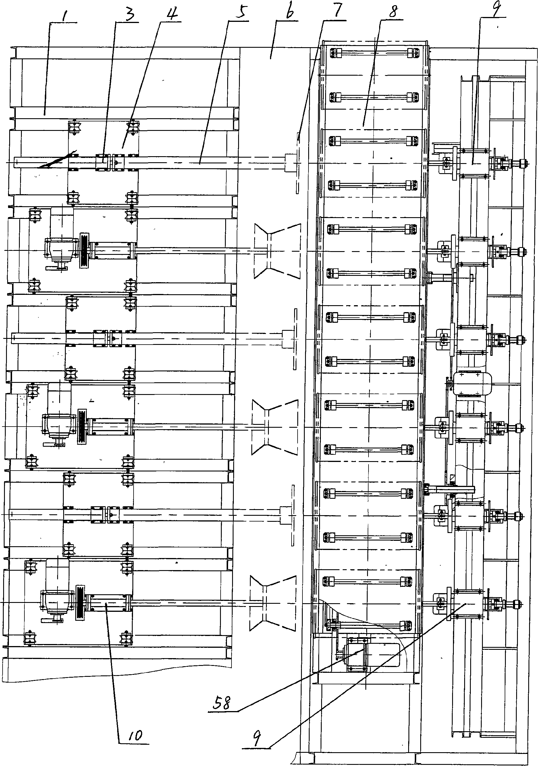 System for processing steel drum renovation