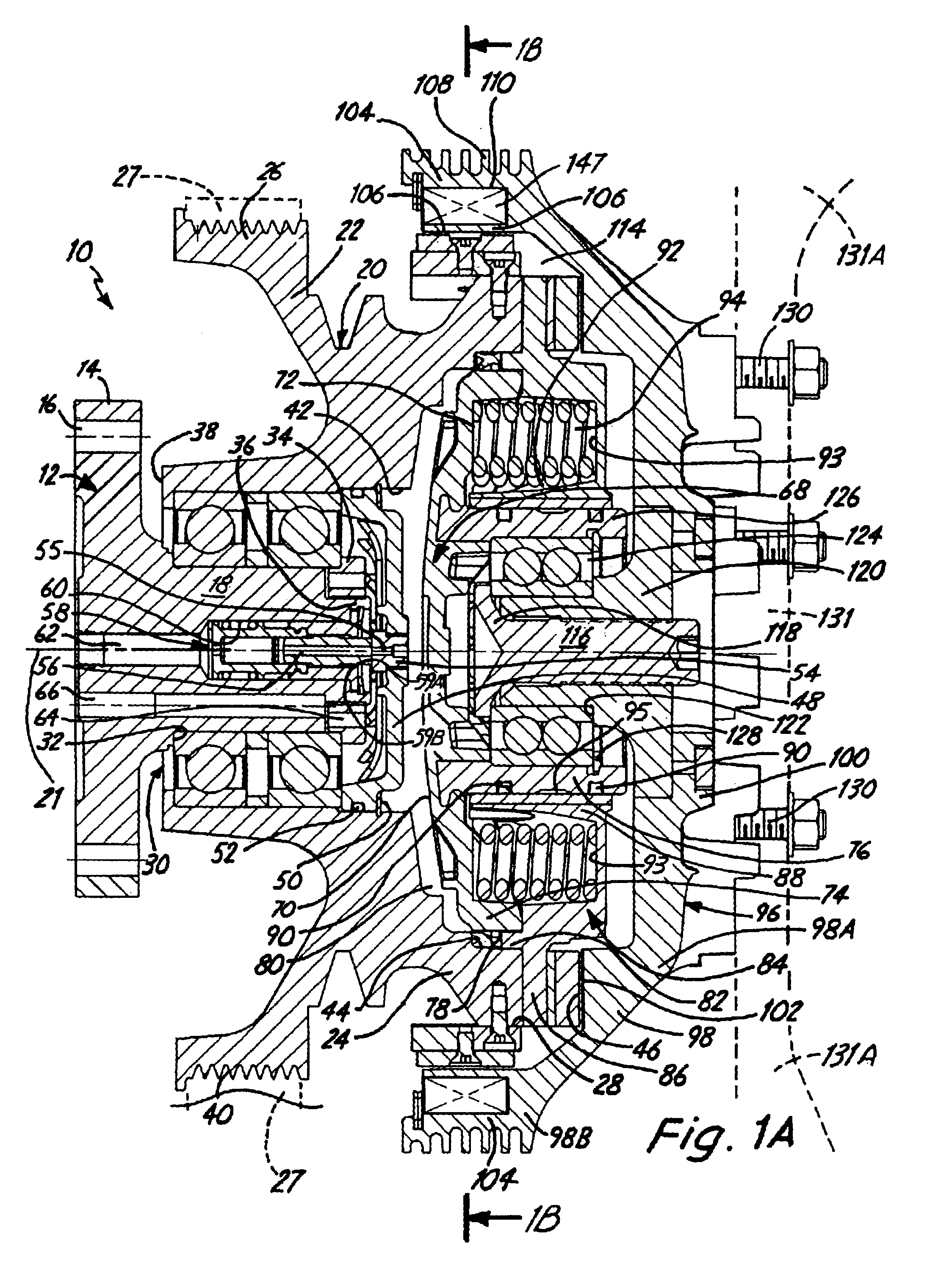 Two-speed rotational control apparatus with eddy current drive