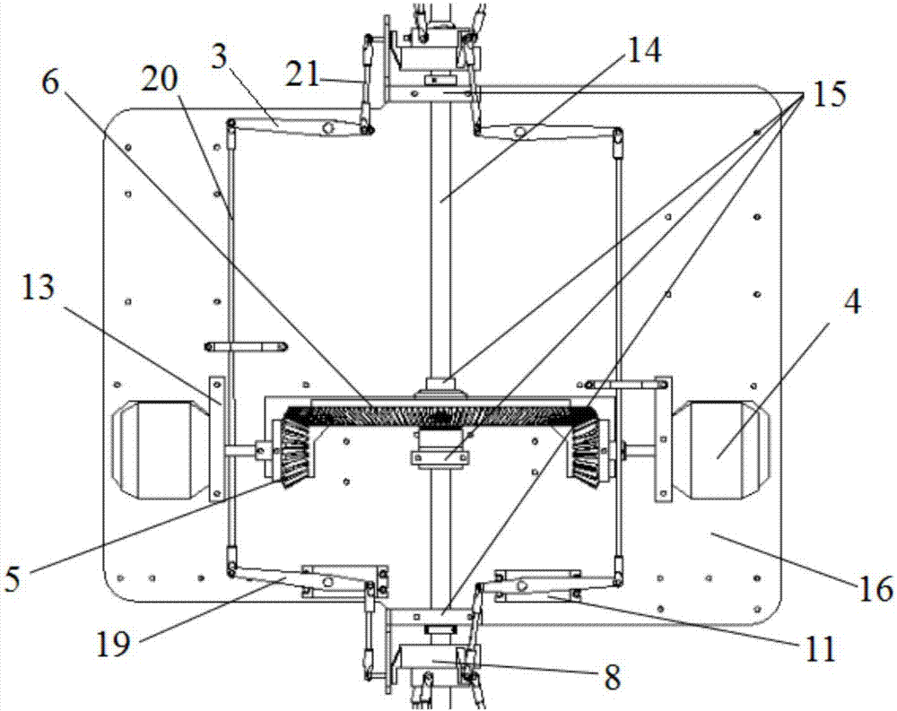 Double coaxial tilt rotor wing unmanned aerial vehicle nacelle structure