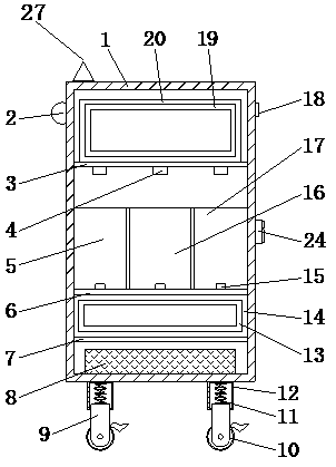 Nursing integrated cabinet