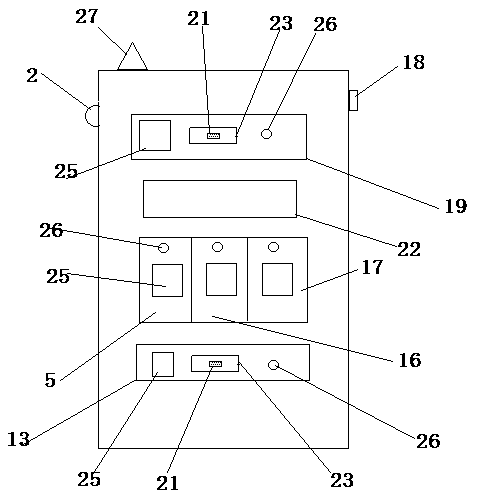 Nursing integrated cabinet