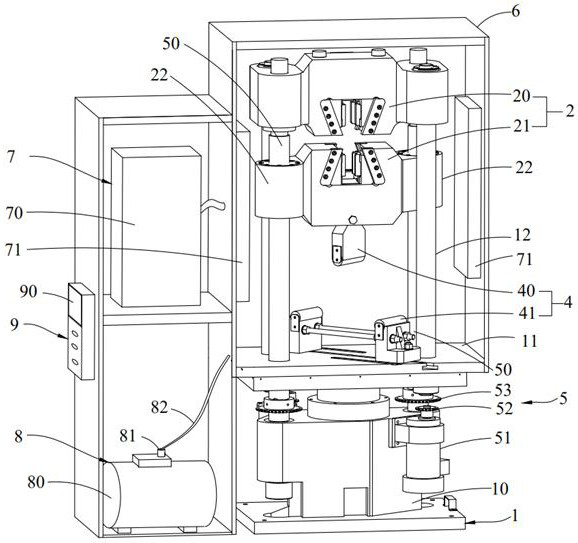 High-precision tensile, compression and bending performance testing and analyzing equipment and high-precision tensile, compression and bending performance testing and analyzing method