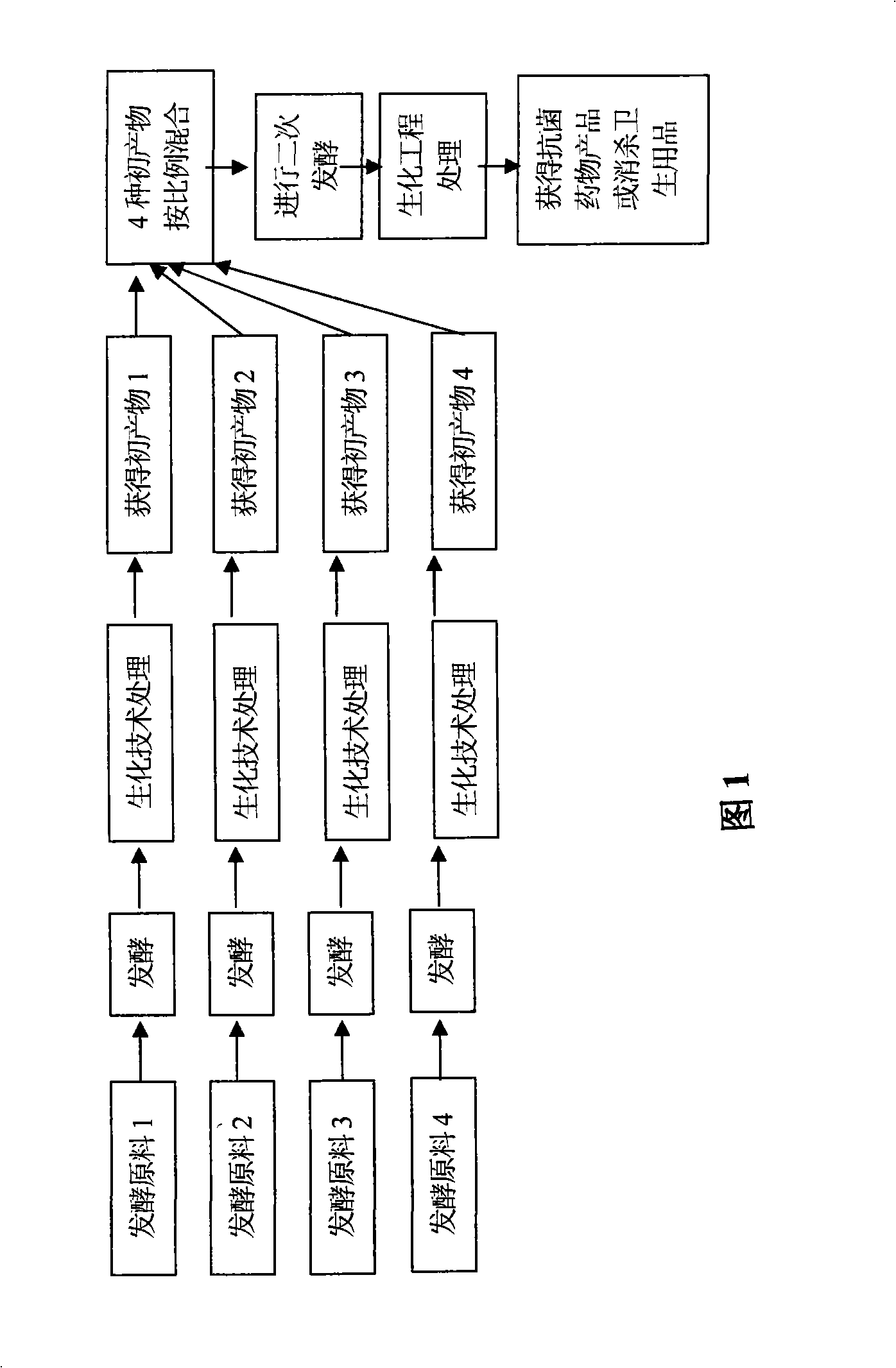 Secondary fermentation method natural medicinal preparation, preparation and use