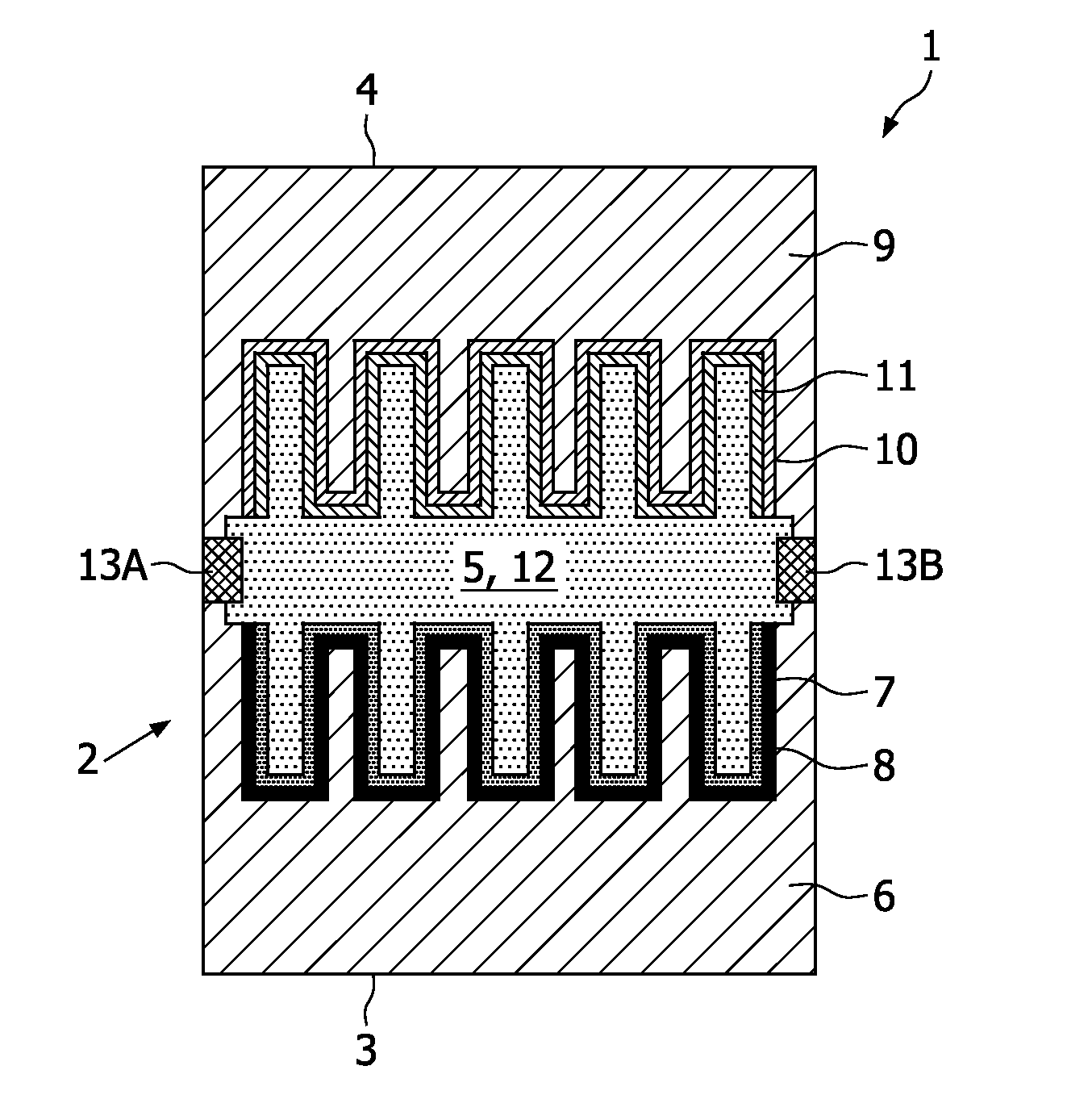 Electrochemical energy source and electronic device provided with such an electrochemical energy source