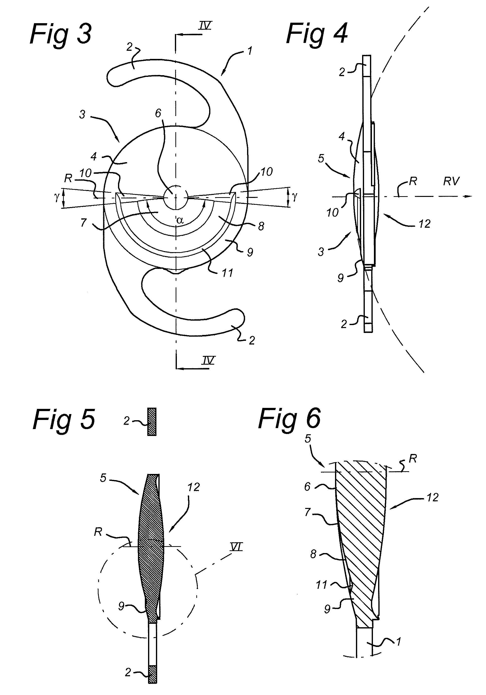 Ophthalmic lens with optical sectors