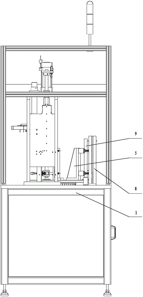 Cam shaft sealing ring pressing machine