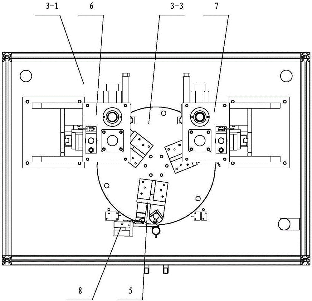 Cam shaft sealing ring pressing machine