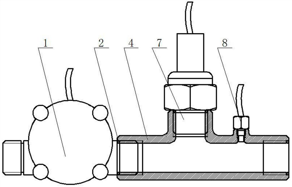 Pipe network online detection system based on Internet of things platform