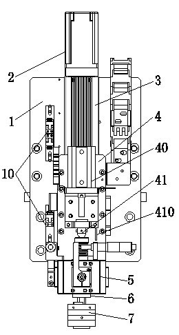 Fully automatic COG (Chip On Glass) bonder pre-pressing pressing head unit