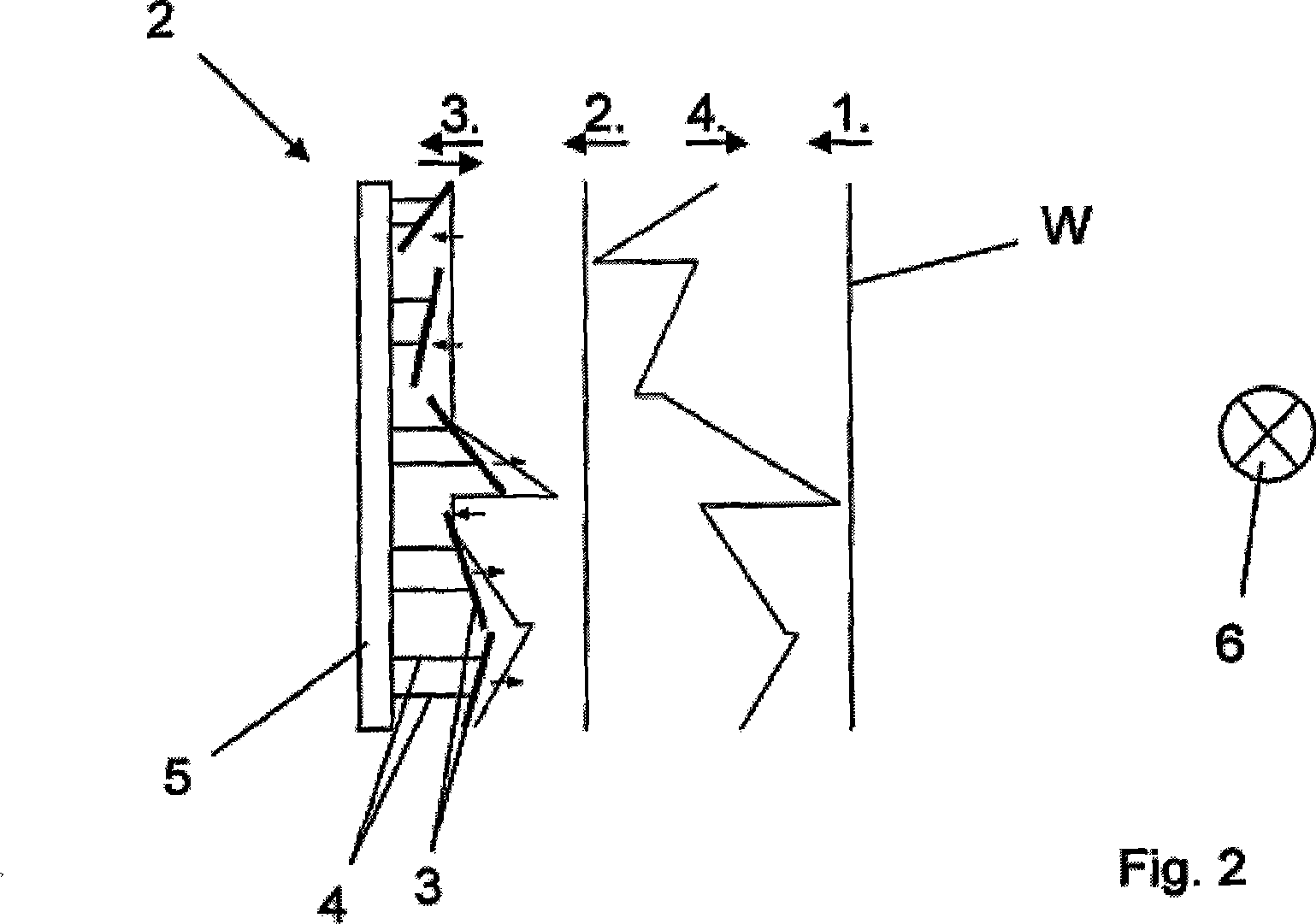 Holographic projector for enlarging a reconstruction zone