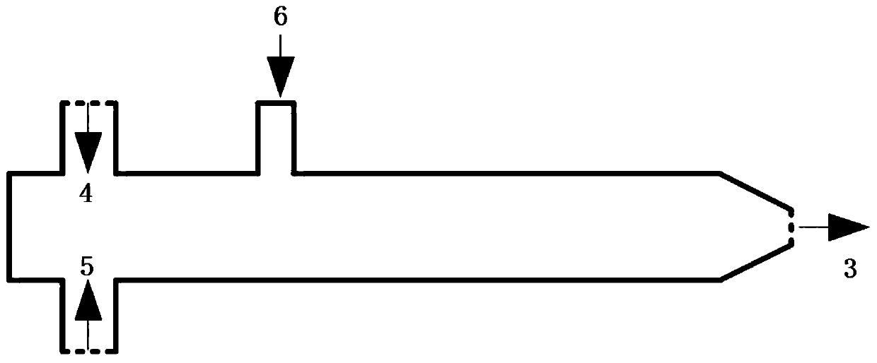 Knock stabilization control system and control method for scramjet engine